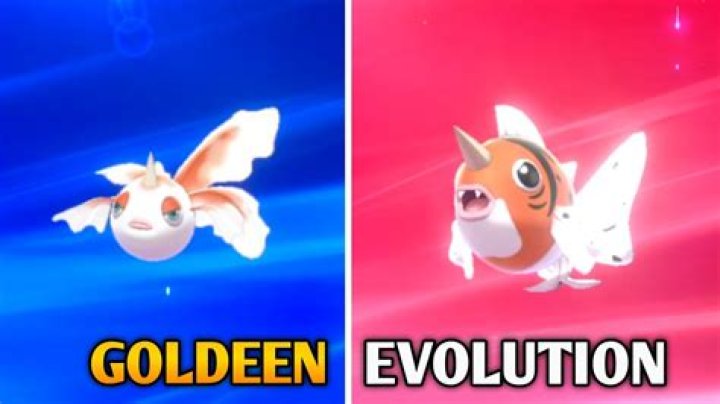 At what level does Goldeen evolve?