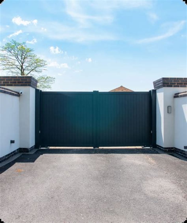 Can anyone install electric gates?