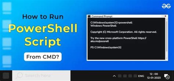 Can I run PowerShell command from cmd?