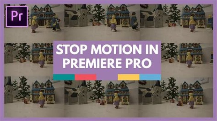 Can Premiere Pro make stop motion?