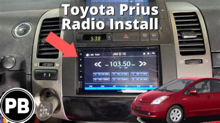 Can you replace a Prius radio?