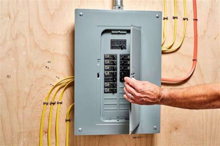 Does electrical panel need to be mounted on wood?