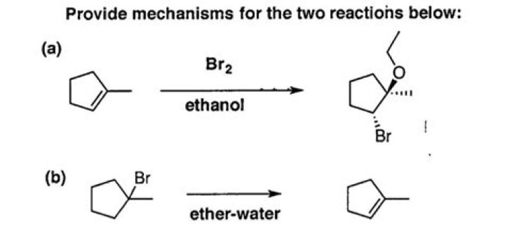 Does ethanol react with Br2?