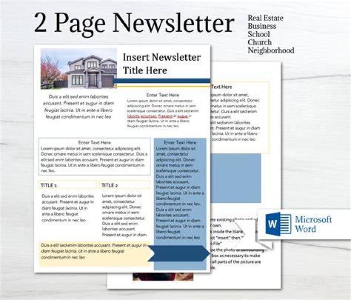 Does Microsoft Office have a newsletter template?