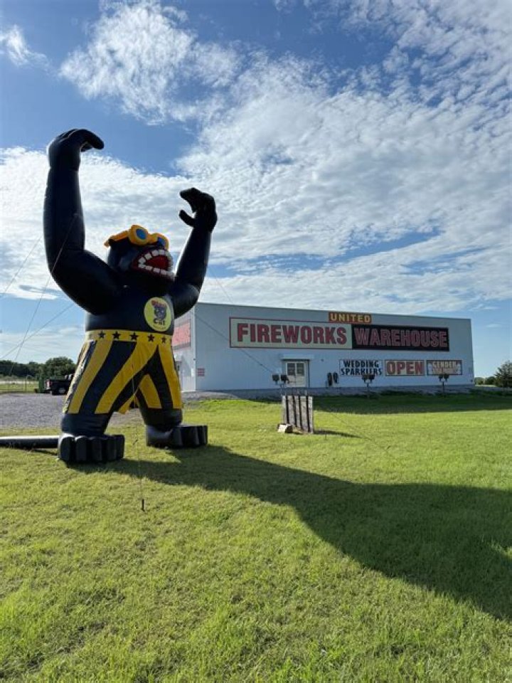 Does the warehouse sale fireworks?