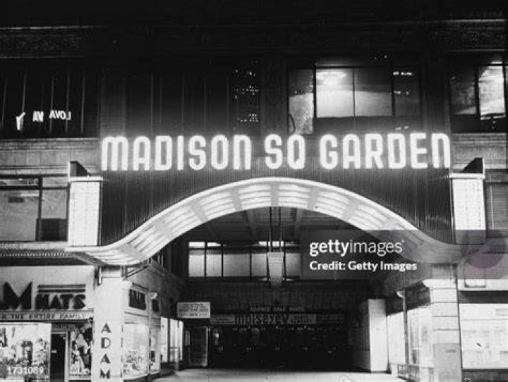 How did Madison Square Garden get its name?