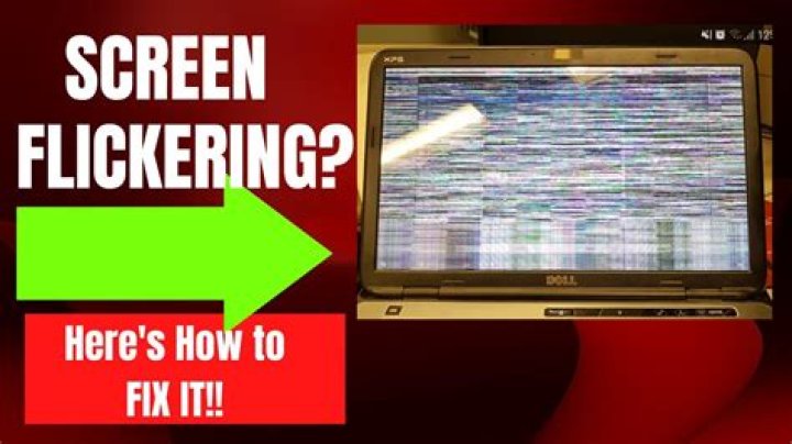 How do I fix my Acer screen flickering?