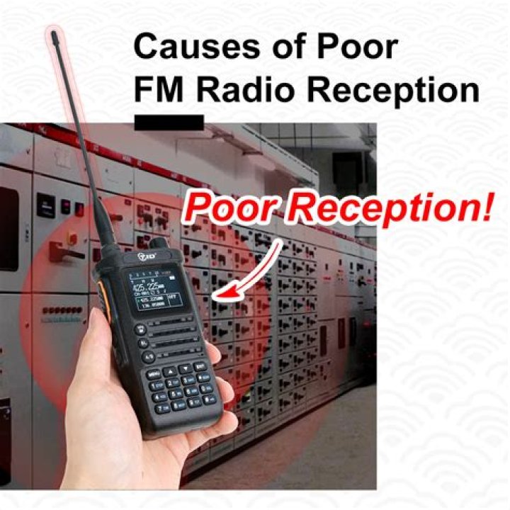 How do I fix poor FM radio reception?