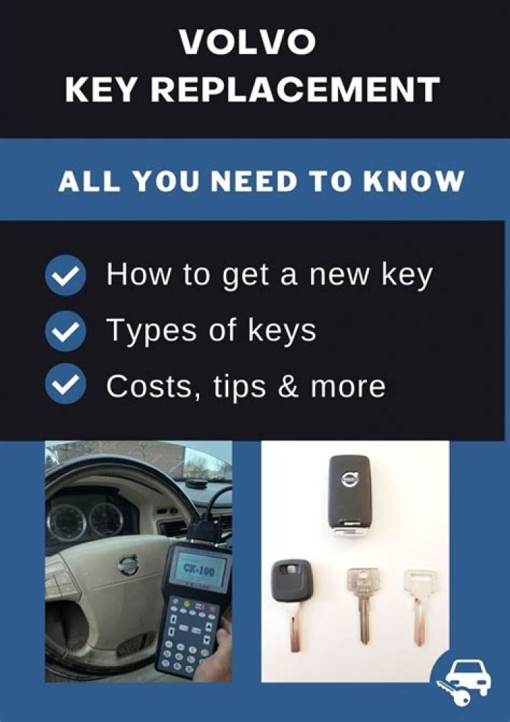 How do I get a replacement Volvo key?
