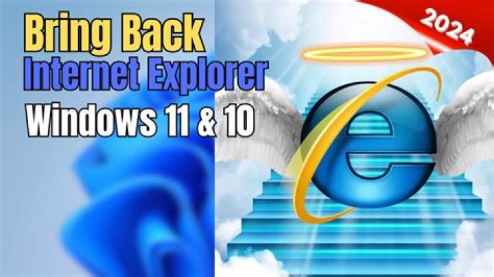 How do I get the top bar back on Internet Explorer?