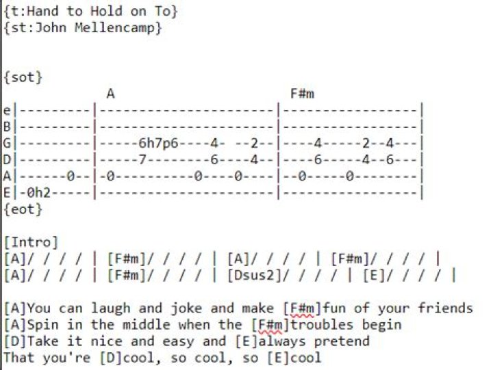 How do I open a ChordPro file?
