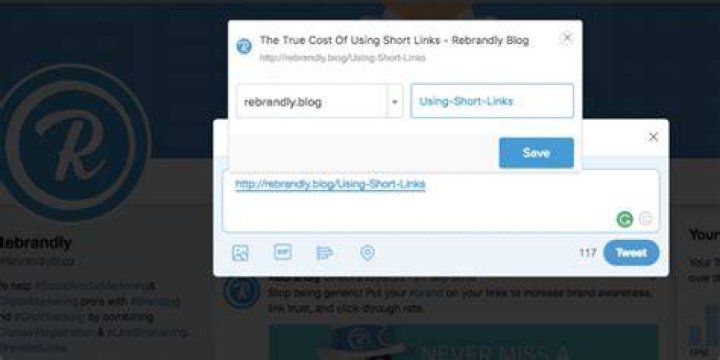 How do I shorten a URL for Twitter?