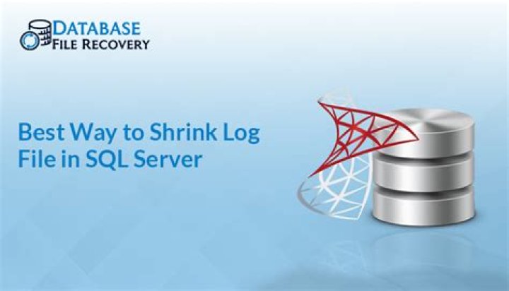 How do I shrink a SQL server log file?