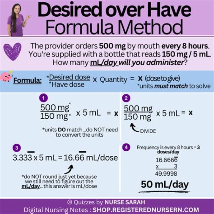 How do you calculate doses?