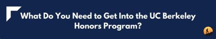 How do you get into UC Berkeley honors program?