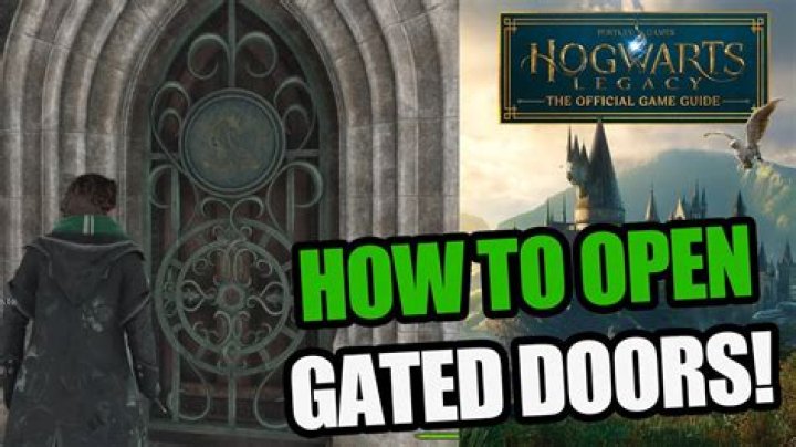 How do you open the gate in Winterhold?