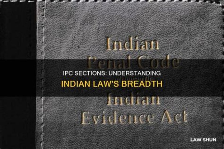 How many IPC sections are there in India?