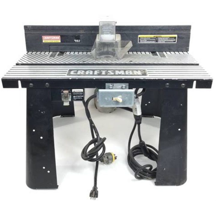 How much does a Craftsman router table cost?