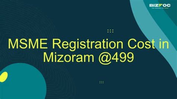 How much does MSME registration cost?