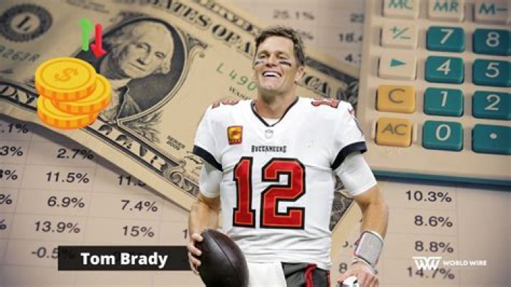How much is Tom Brady getting from the Buccaneers?