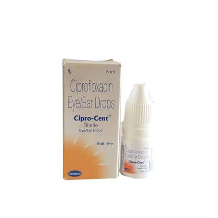 How often do you use Cipro eye drops?
