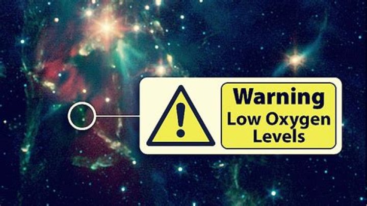 Is there oxygen anywhere in space?