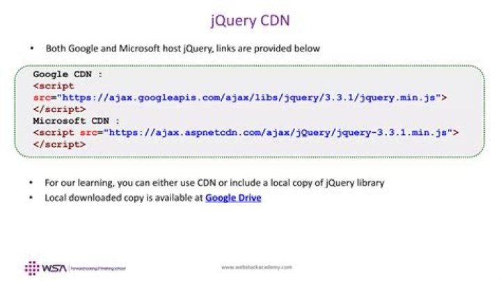 Should I use jQuery CDN or local?
