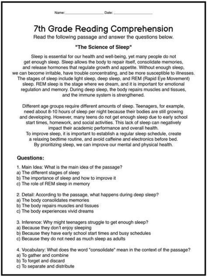 What books should a 7th grader be reading?