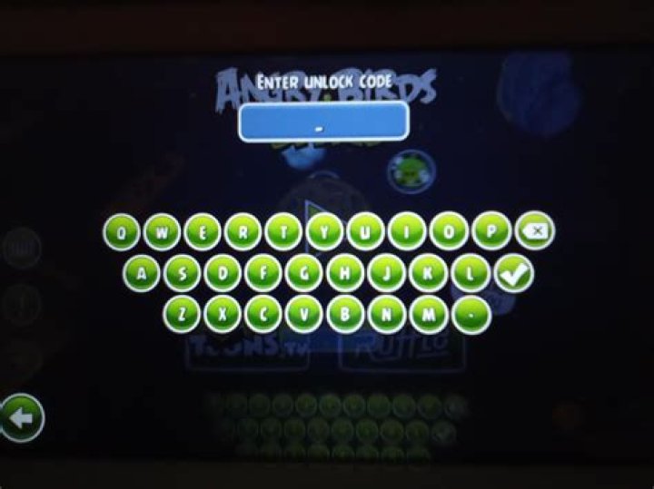 What code does Angry Birds use?
