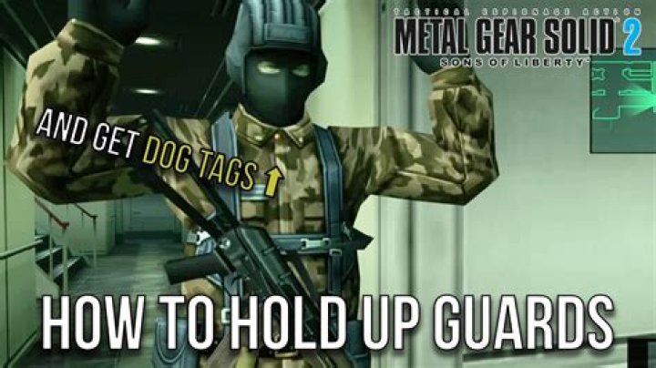What do dog tags Do in mgs2?