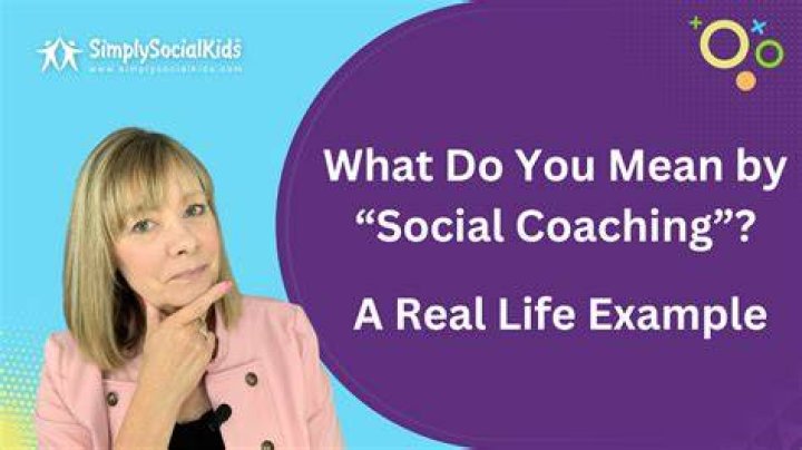 What do you mean by coaching?