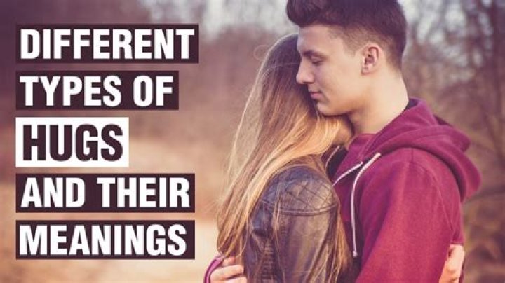 What does a very tight hug mean?