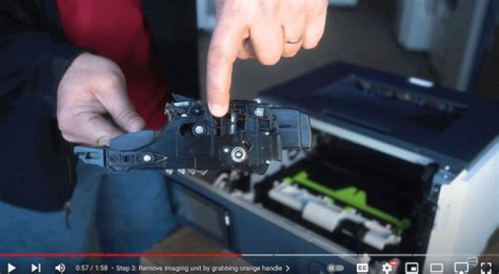 What does it mean when printer Says replace imaging unit?