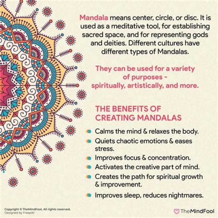 What does mandala do in your body?