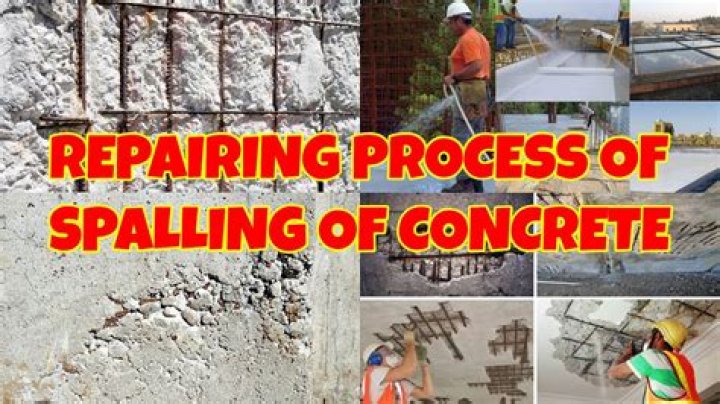 What does spalling mean in construction?