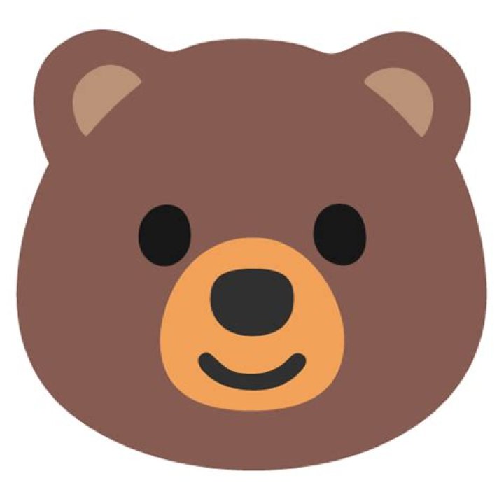 What does the bear emoji mean?
