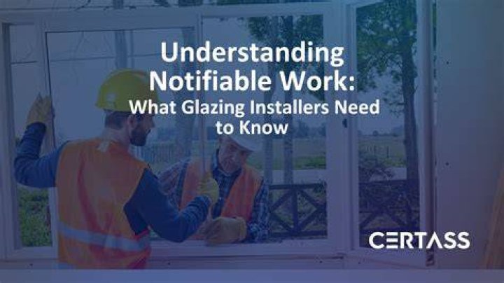 What gas work is notifiable?