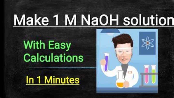 What is 1N NaOH solution?