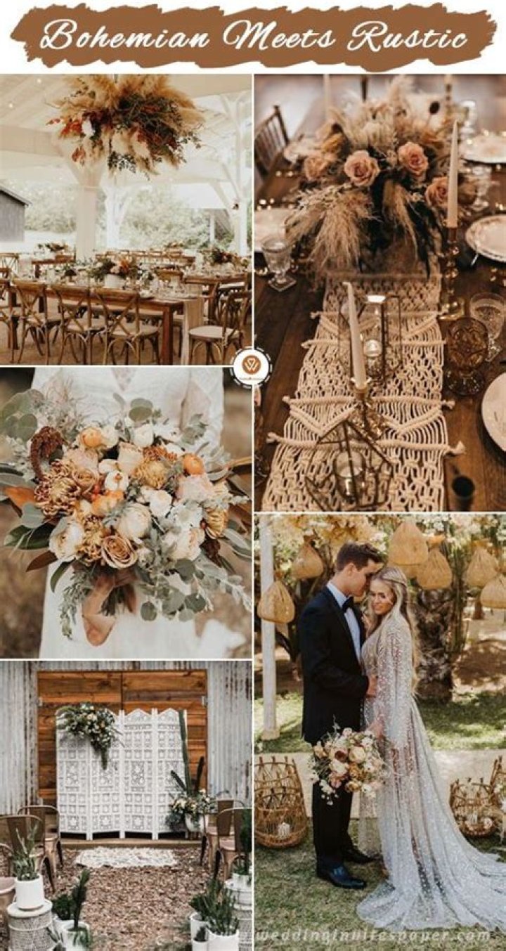 What is a boho wedding?
