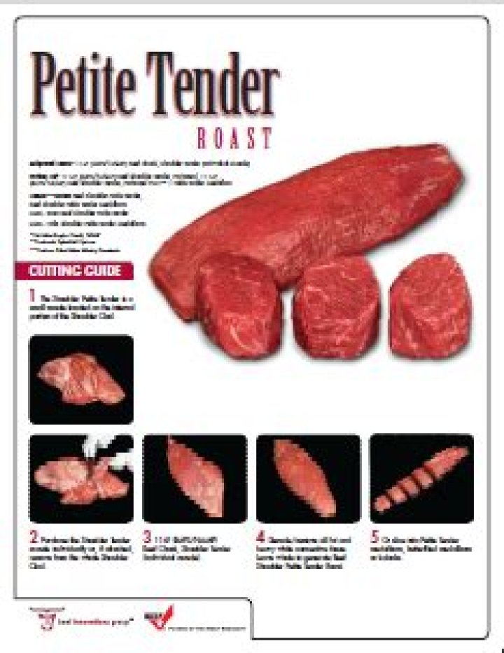 What is a petite tender steak?