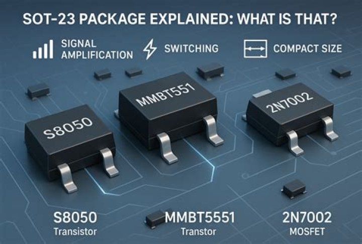 What is a SOT 23 package?
