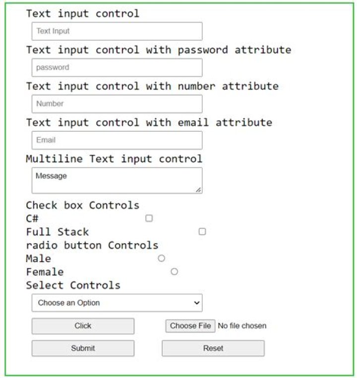 What is a spinner control in HTML?