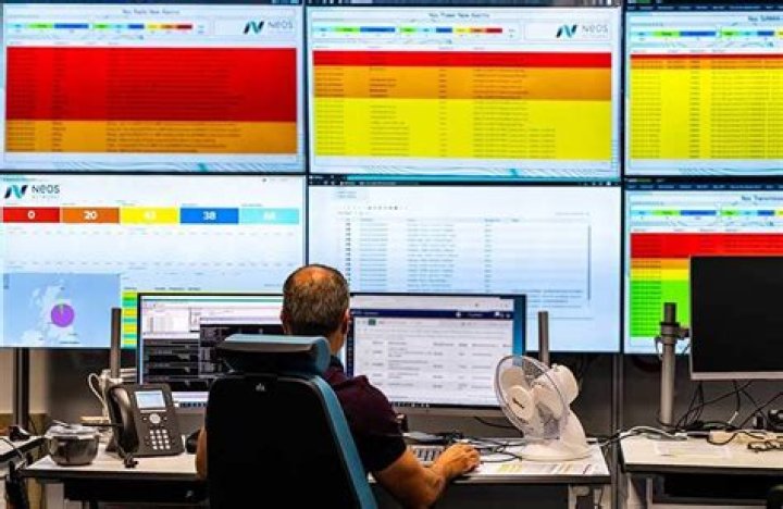 What is in a network operations center?