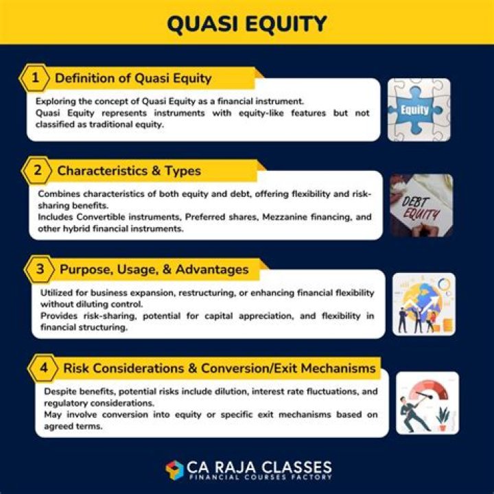 What is quasi equity?