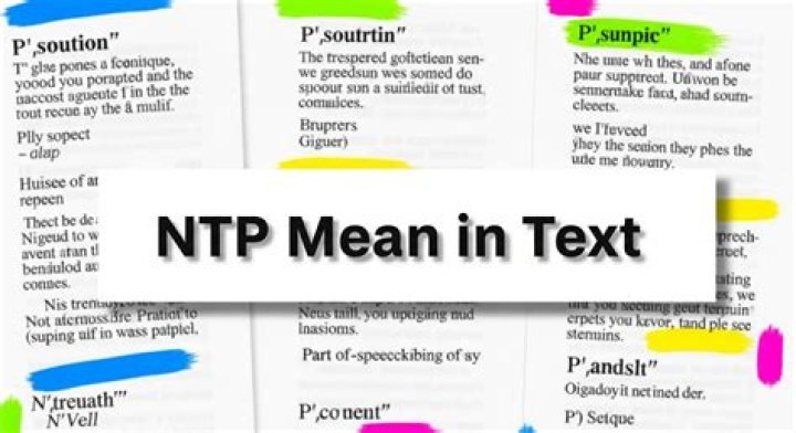 What NTP means?
