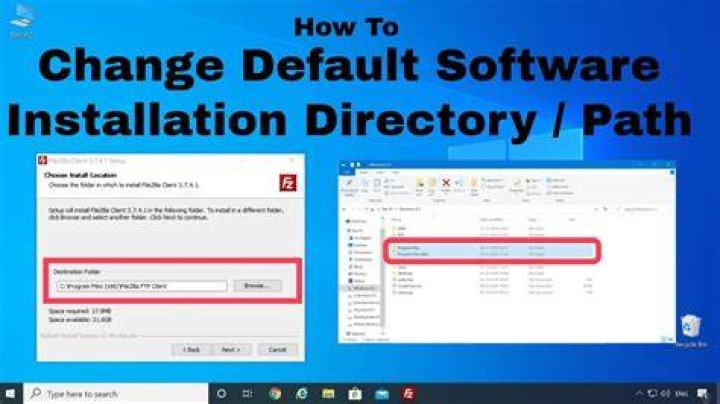 Where is the default install directory?