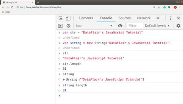 Which function in JavaScript Returns length of a string?