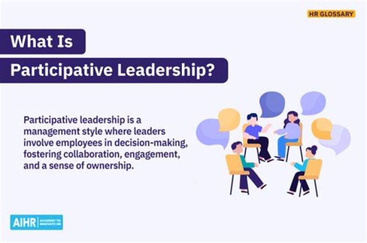 Who is a participative leader example?
