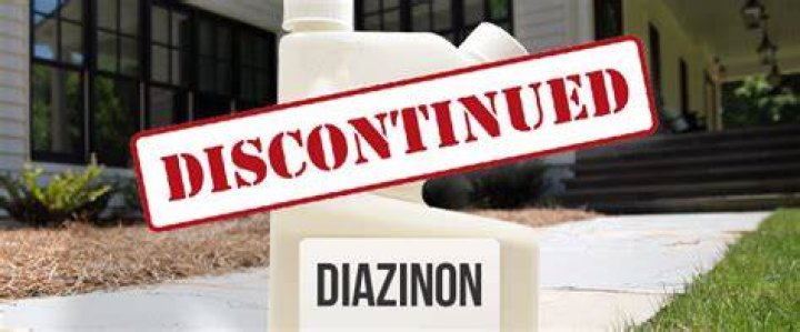Why is diazinon banned?