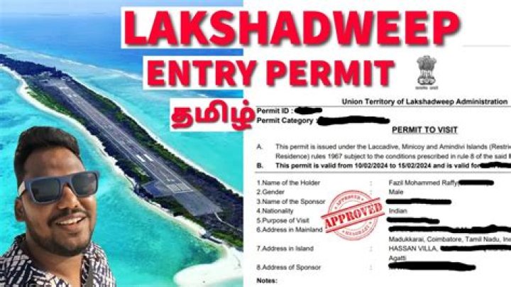 Why is Lakshadweep entry restricted?